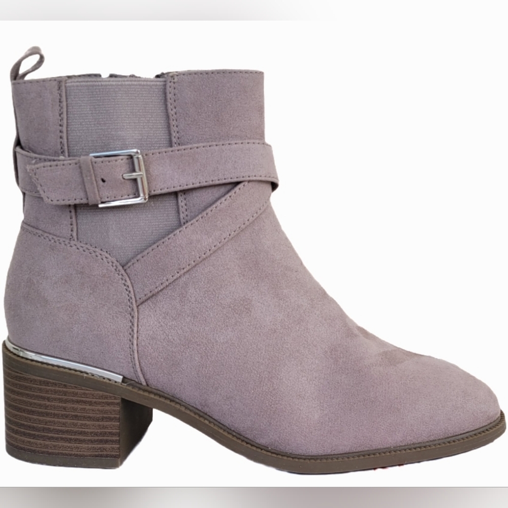 Liz Claiborne Suade Ankle Booties